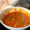 トマトジュースでナポリタン！の工程3