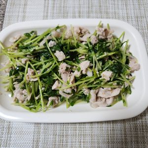 とももの作ってみた!投稿(やみつき♪『豚こまと豆苗のうまだれサラダ』【#作り置き】)