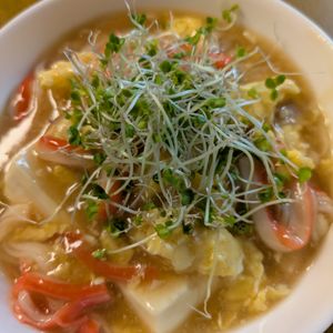 かめちゃん🐢の作ってみた!投稿(【とろ〜りカニ玉あん豆腐】ぷるんとお豆腐優しい♬︎中華風あん)