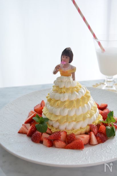 ドレスケーキ フリルスカート By 依田 瑠美 レシピサイト Nadia ナディア プロの料理家のおいしいレシピ