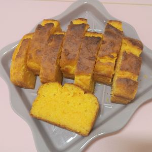 milkの作ってみた!投稿(乳製品不使用♪米粉のキャロットケーキ)