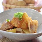根菜の素揚げ、味噌田楽