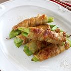 ジャンボいんげんの豚肉巻き