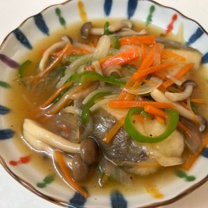ぽんこの作ってみた!投稿(たらの中華風♡たっぷり野菜あんかけ【#とろみづけ不要】)