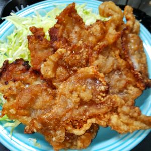 hikaruaceの作ってみた!投稿(【豚ロース唐揚げ】もんだら4分焼くだけ◎子どもが大喜び♪)