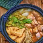 ＊とろみカレー鶏鍋＊