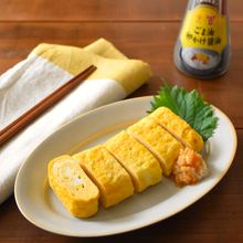 ごま油醤油のだし巻き卵