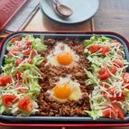 【和風タコライス】ホットプレートで作る！