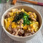 サクッと満足♩豚こま他人丼