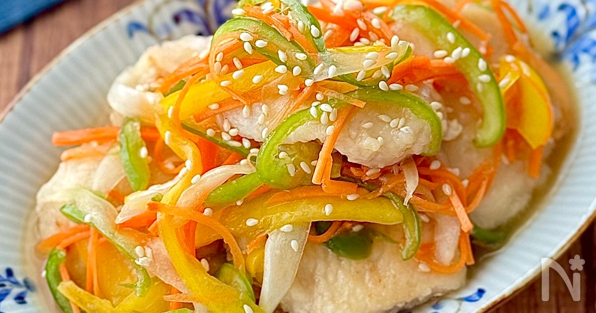 鶏むね肉の南蛮漬け♩野菜がモリモリ食べられる