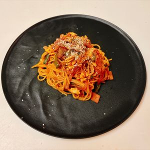 りんの作ってみた!投稿(【普通より、ちょっとおいしいナポリタン】大満足のコクとうま味)