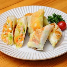 ポテサラ焼き春巻き