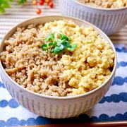 5分で絶品！【王道の鶏そぼろ丼】簡単・混ぜるだけ♡