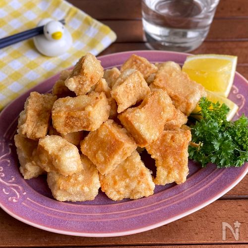 節約なのに美味しすぎる！まるでお肉な「高野豆腐の唐揚げ」