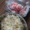 【オーブンでお好み焼き】一気に4人分・冷凍作り置きにもの工程1