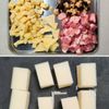【たけのこと豚肉の中華風炊き込みおこわ】もち米不要♪の工程1