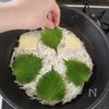 ながいも大葉チーズチヂミの工程4