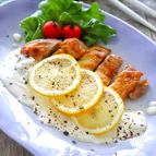 塩レモンクリームチキン ♩夏仕様！塩味と酸味で爽やかクリーム