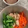 『切り干し大根と小松菜の胡麻和え』栄養満点‼︎簡単副菜♡の工程1
