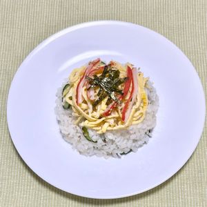 キャピタンの作ってみた!投稿(簡単！【米粉の錦糸卵】見栄えもバッチリ☆トッピングに！)