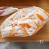ポリポリ美味しい♪【大根のごま塩ナムル】作り置きに　の工程2