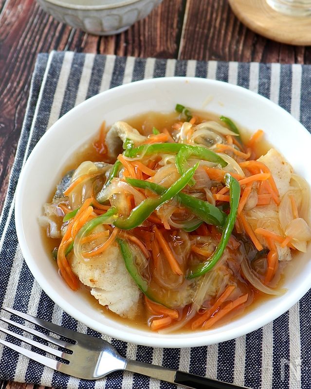 子どもにも大好評♪タラのたっぷり野菜あんかけ by あみん | レシピサイト Nadia | ナディア - プロの料理家のおいしいレシピ