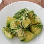 【簡単コク旨！】大葉香るアボカドの麺つゆあえ