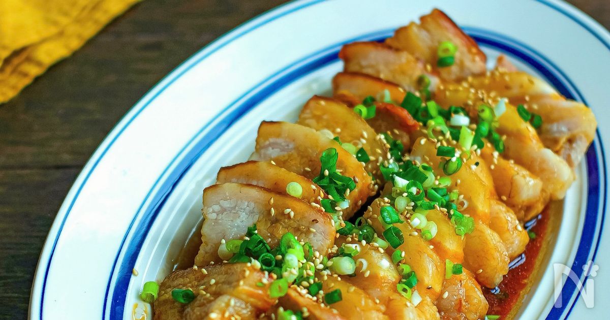 レンジで柔らかジューシー！！豚バラチャーシュー
