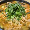 Tiiinaの作ってみた!投稿(豚こまでカムジャタン風味噌キムチ鍋)