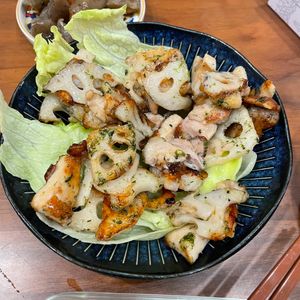 1169387の作ってみた!投稿(お箸が止まらん絶品おかず☆『鶏肉と蓮根ののり塩バター焼き』)