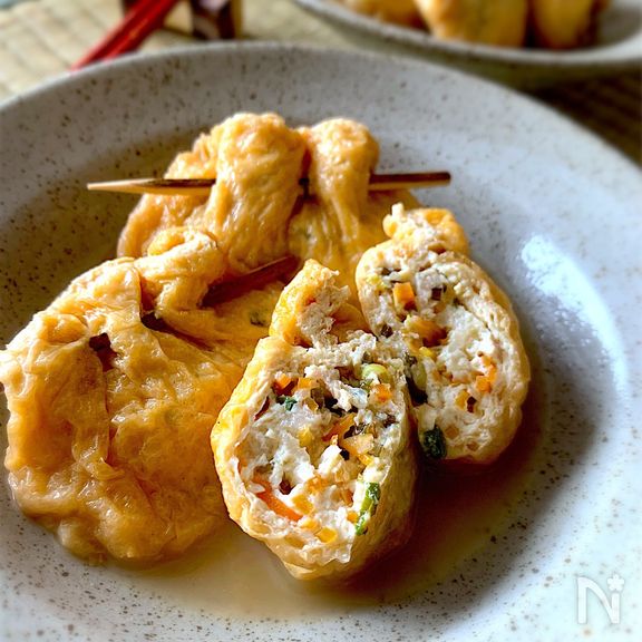 ほっとする〝おダシしみしみ揚げ巾着〟