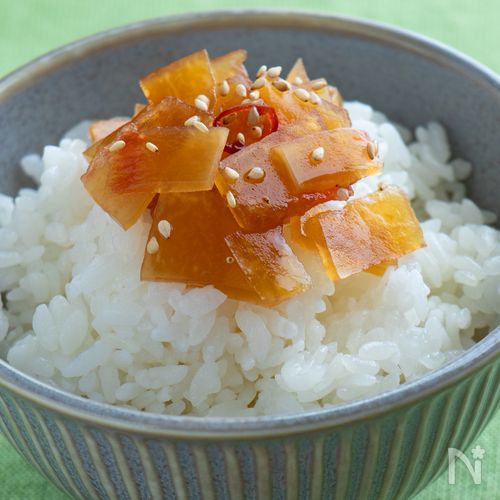 捨てるなんてもったいない！スイカのすーちゃん漬け（皮の佃煮）