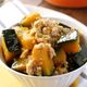 え！レンジ⁉家族が驚いた💛味がしみしみ♪かぼちゃのそぼろ煮