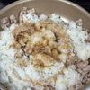 【男子爆食！豚バラねぎのうまだし炒飯】お手軽10分レシピ♡︎の工程2