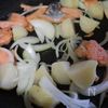 鮭とじゃがいものめんつゆマヨ炒めの工程4