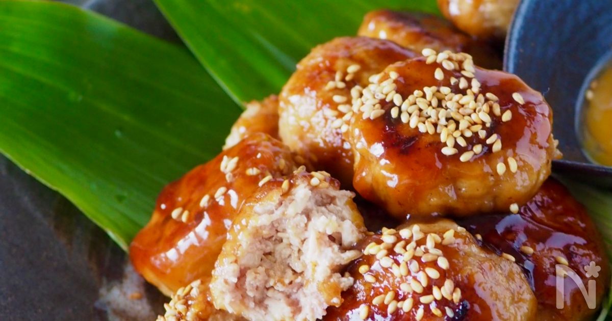 えのきでシャキッと豆腐ふわふわ＊シャキふわヘルシー豆腐つくね