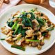 『豚肉とほうれん草ときのこのオイスター炒め』10分簡単☆