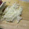 揚げないスコップチーズメンチ♪の下準備