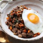 【和風ガパオライス】大葉×舞茸！不器用さんでも簡単♪