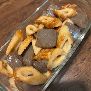 なつの作ってみた!投稿(【ちくわとこんにゃくの甘辛炒め】お箸が進む!絶品副菜☆)