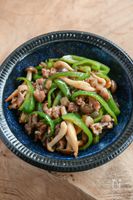 白いごはんと相性抜群！豚肉とピーマンのポン酢炒め