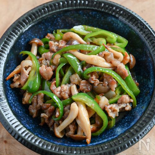 白いごはんと相性抜群!豚肉とピーマンのポン酢炒め