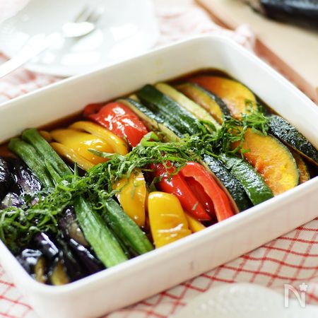 夏野菜の揚げ浸し By 北島真澄 レシピサイト Nadia ナディア プロの料理家のおいしいレシピ