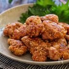 お酢でさっぱりやみつき！＊ごまおかかチキンさっぱりver.＊
