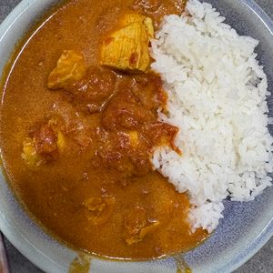 tanu🌿の作ってみた!投稿(生クリーム不使用♪『鶏むね肉 de バターチキンカレー』)