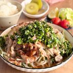 ニラだれ肉もやし