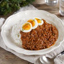 【包丁要らず！】野菜たっぷりキーマカレー