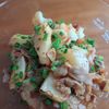 まめこの作ってみた!投稿(【たたき長いものめんつゆバター炒め】シャキッとほくほく♪)