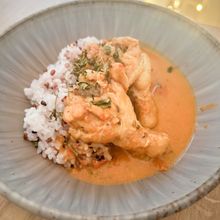 鶏のスパイストマトカレー