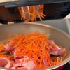 10分で完成!【豚きんぴら丼】の工程1